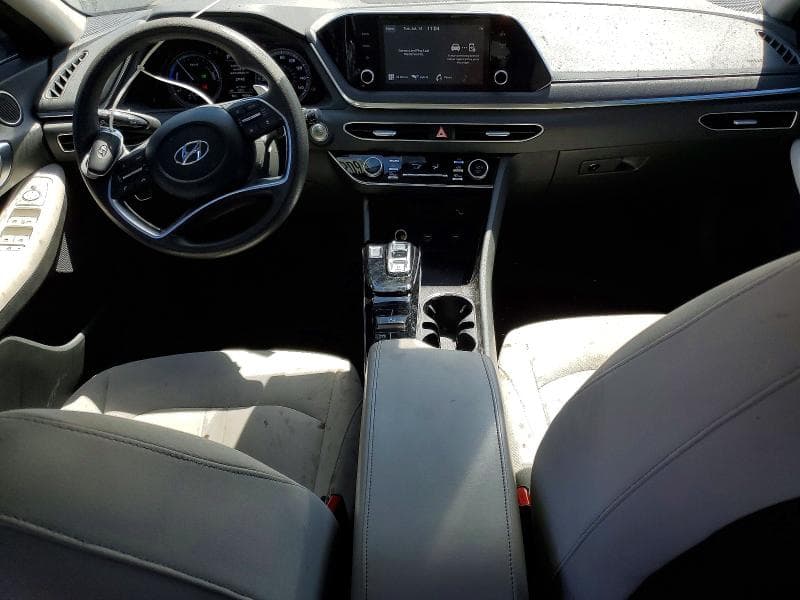 2021 HYUNDAI SONATA HYBRID BLUE 8