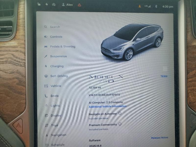 2018 TESLA MODEL X 9