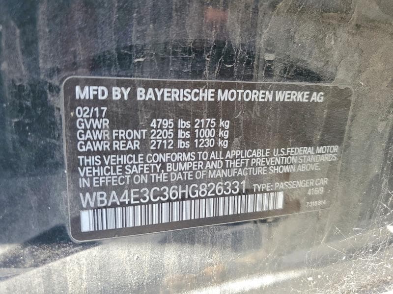 2017 BMW 440I GRAN COUPE 12