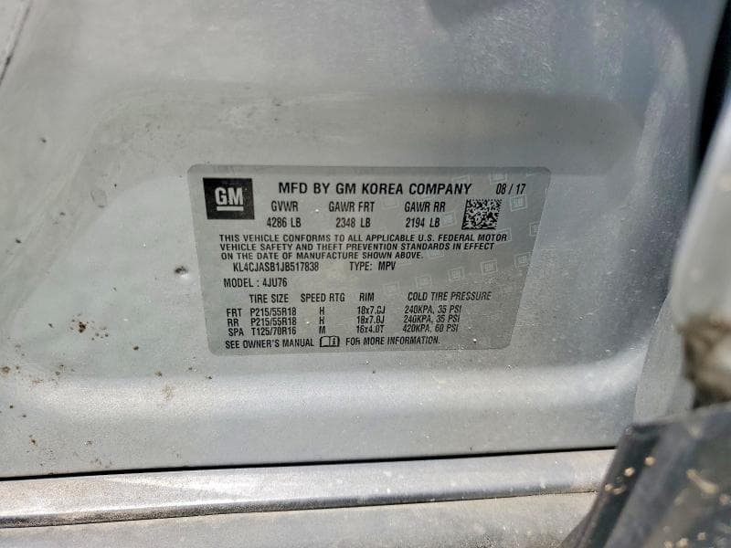 2018 BUICK ENCORE PREFERRED PREFERRED 13