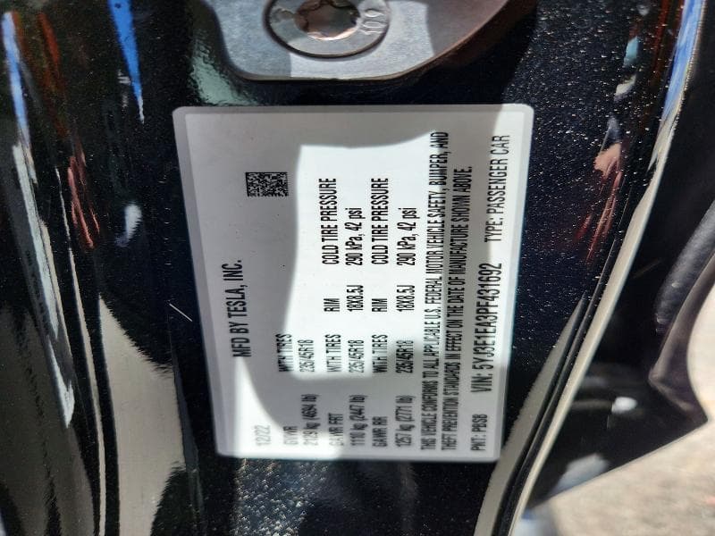 2023 TESLA MODEL 3 13