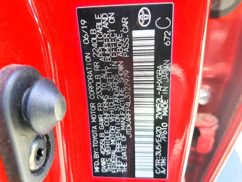 2020 TOYOTA PRIUS PRIME XLE XLE 12
