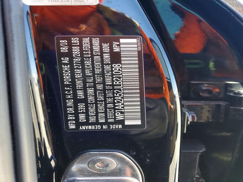 2018 PORSCHE MACAN 13