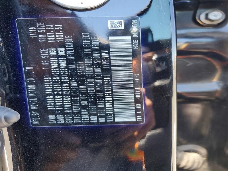 2019 HONDA CR-V EXL EXL 26