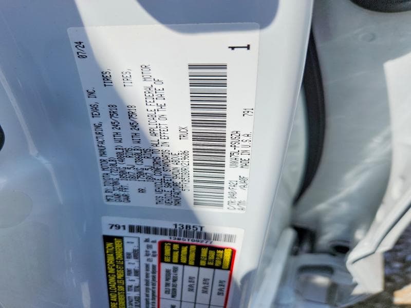 2024 TOYOTA TUNDRA SR 12