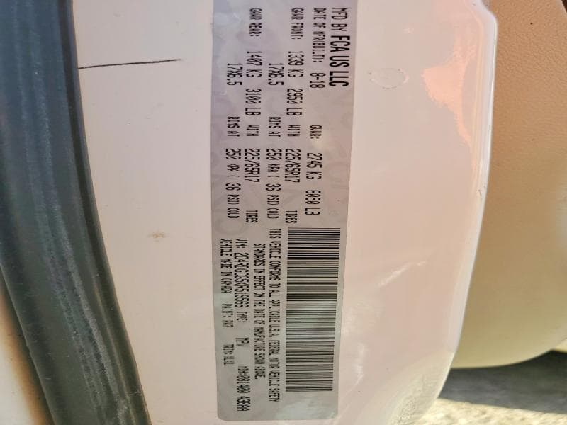 2019 DODGE GRAND CARAVAN SXT SXT 13