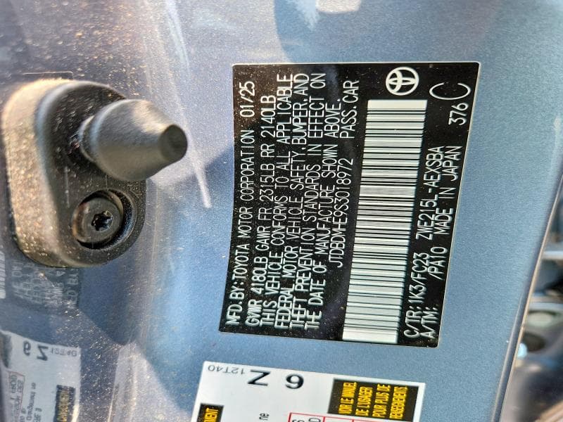 2025 TOYOTA COROLLA HYBRID SE 13