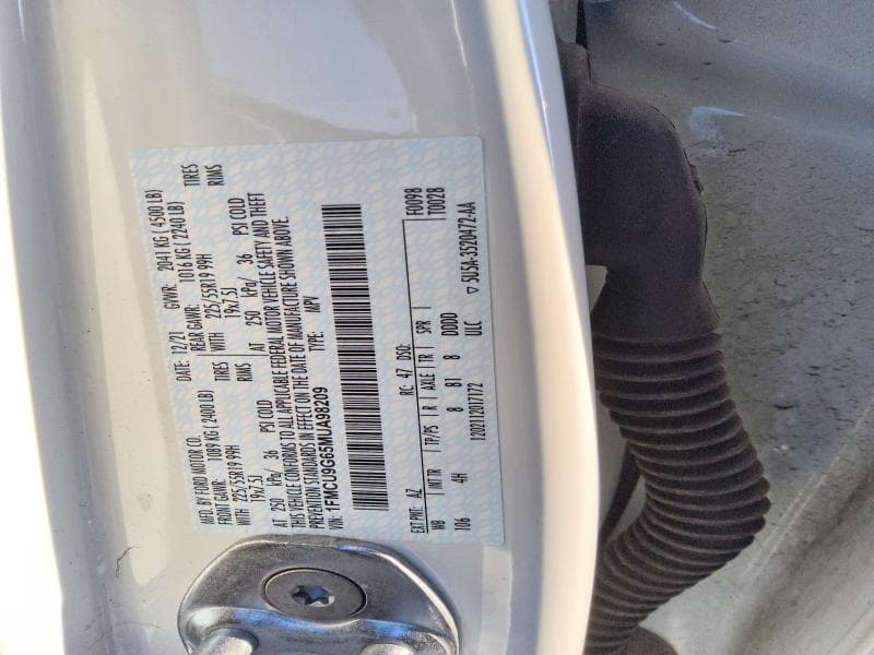 2021 FORD ESCAPE SE 14