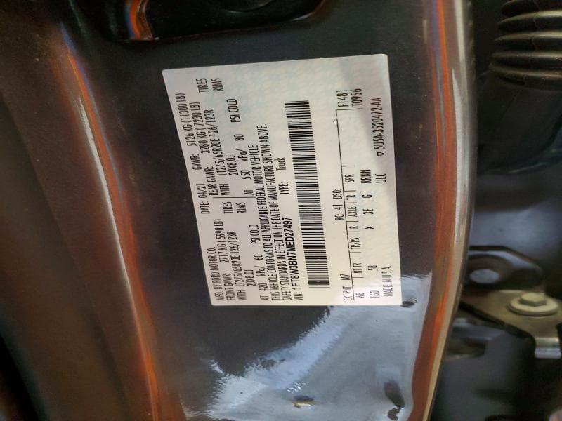 2021 FORD F350 SUPER DUTY 12
