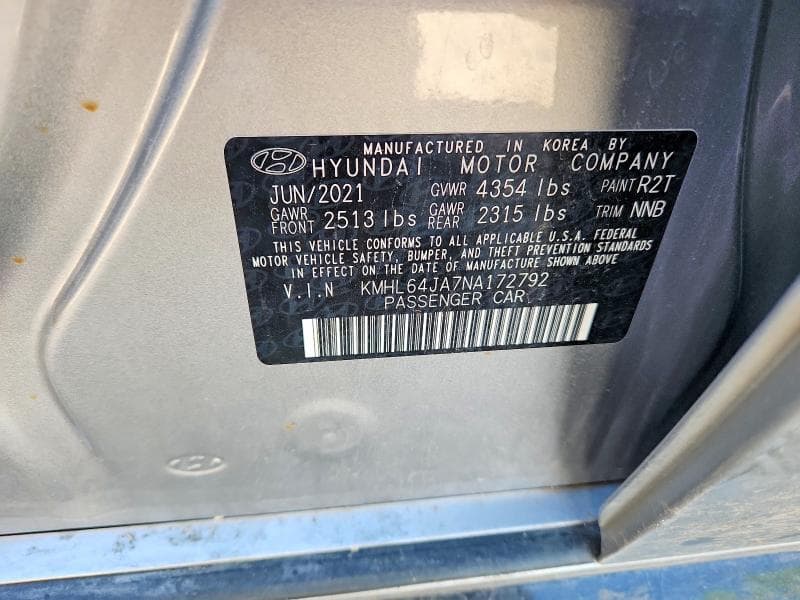 2022 HYUNDAI SONATA SEL 13