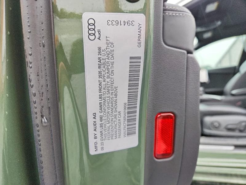 2024 AUDI A5 PREMIUM PLUS 45 PREMIUM PLUS 45 12