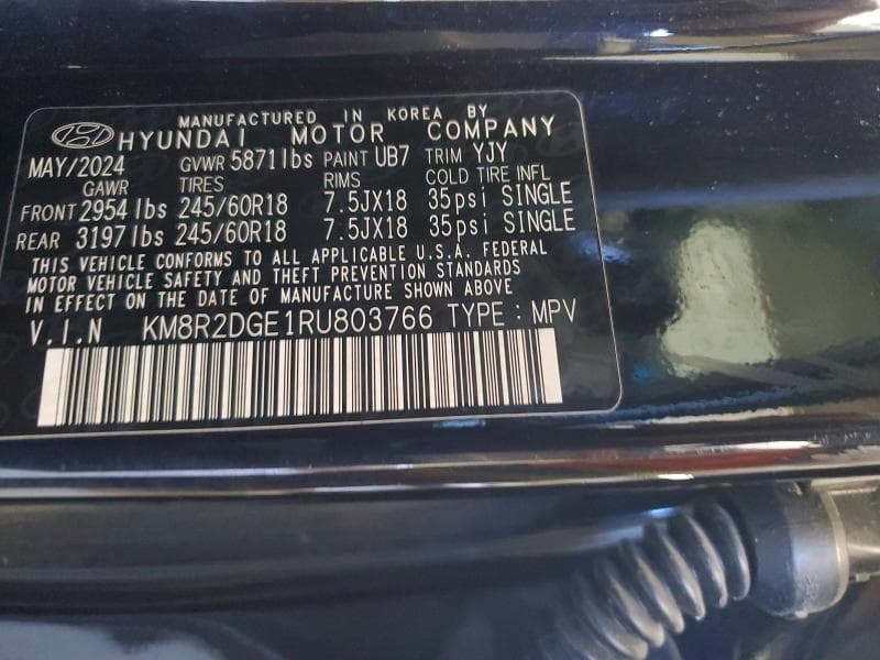 2024 HYUNDAI PALISADE SEL 13