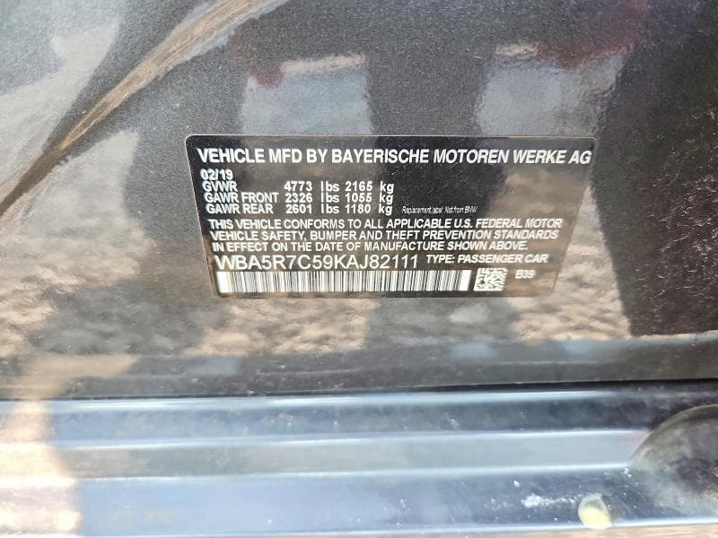2019 BMW 330XI 12