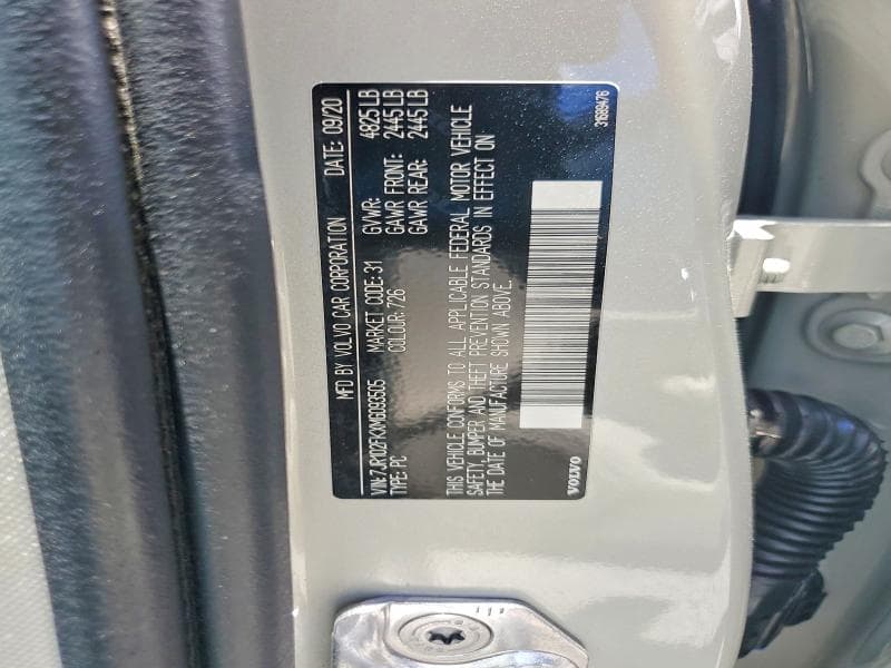 2021 VOLVO S60 T5 MOMENTUM T5 MOMENTUM 12