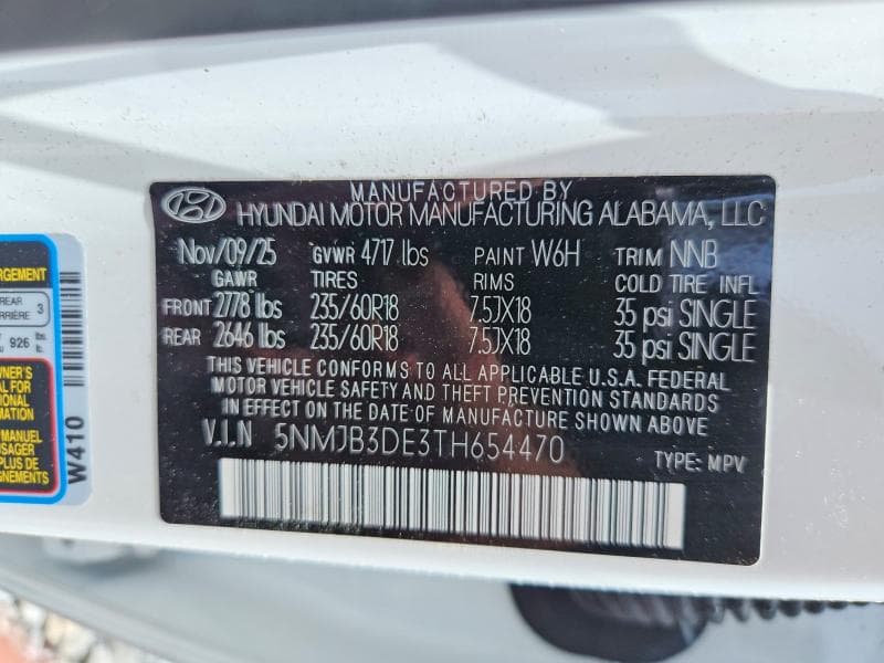 2026 HYUNDAI TUCSON SEL 14