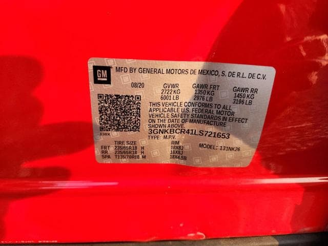 2020 CHEVROLET BLAZER 2LT 12