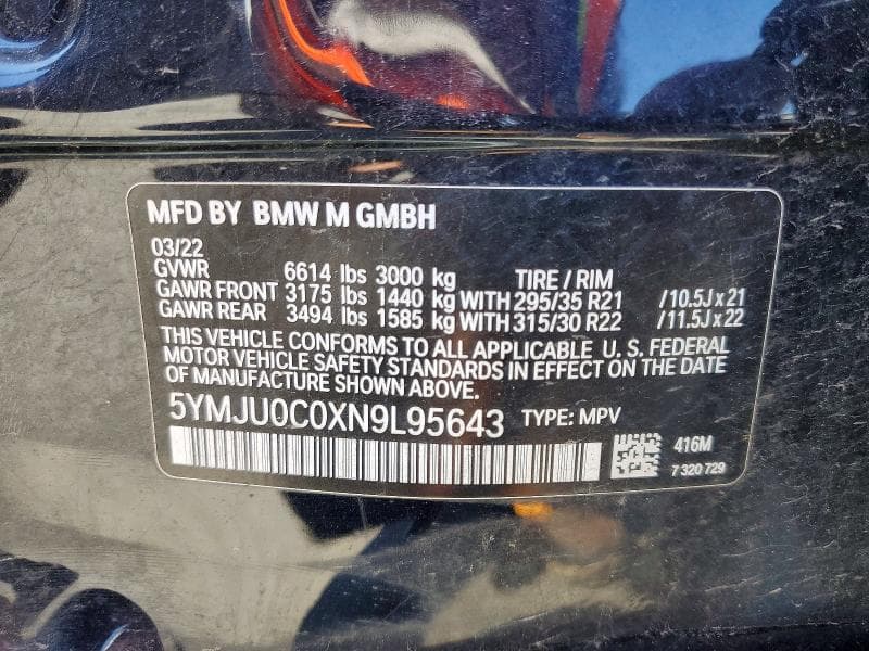 2022 BMW X5 M 13