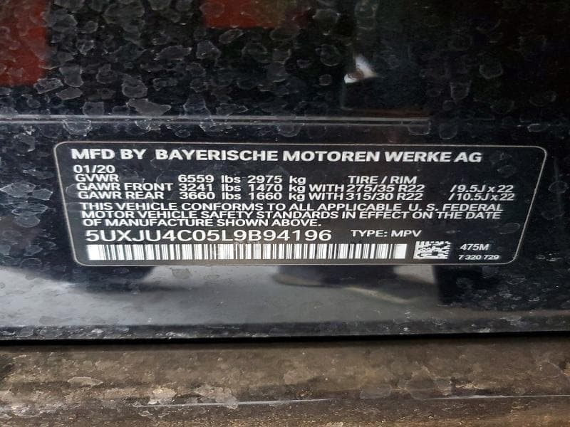 2020 BMW X5 M50I M50I 13