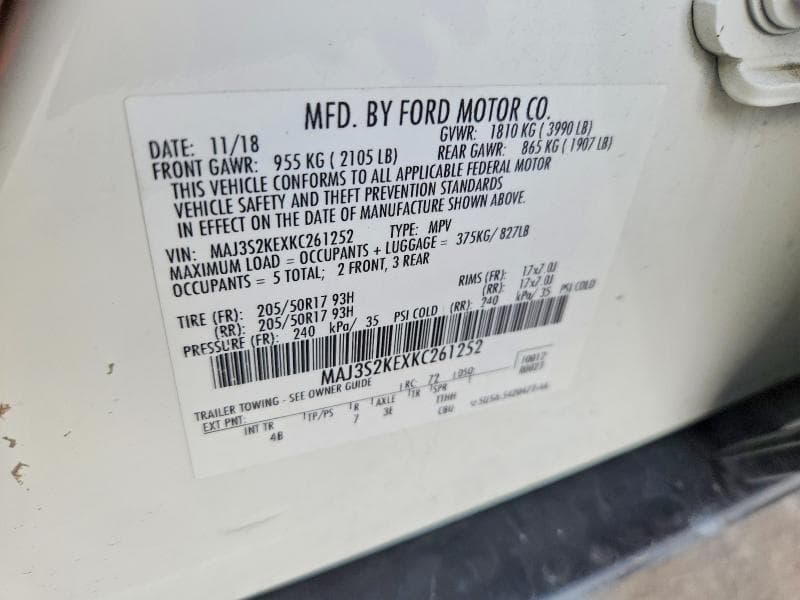 2019 FORD ECOSPORT TITANIUM 13