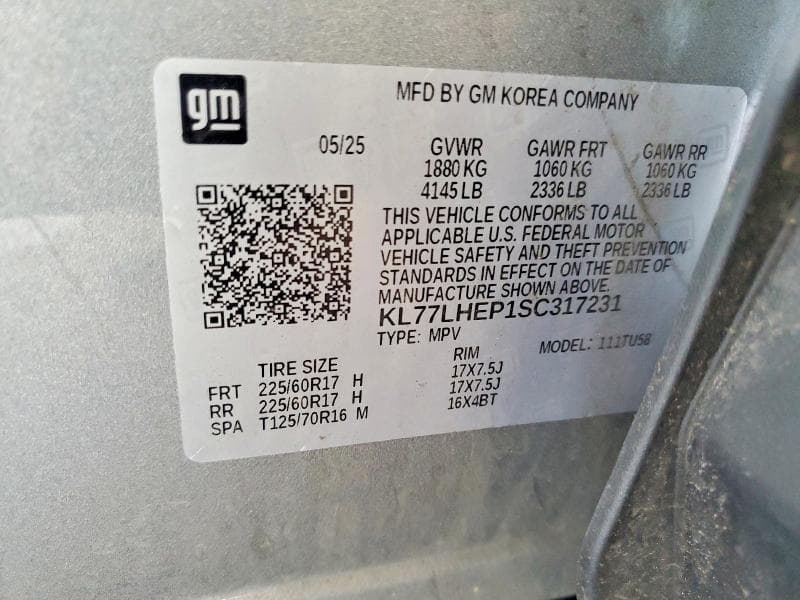 2025 CHEVROLET TRAX 1LT 13