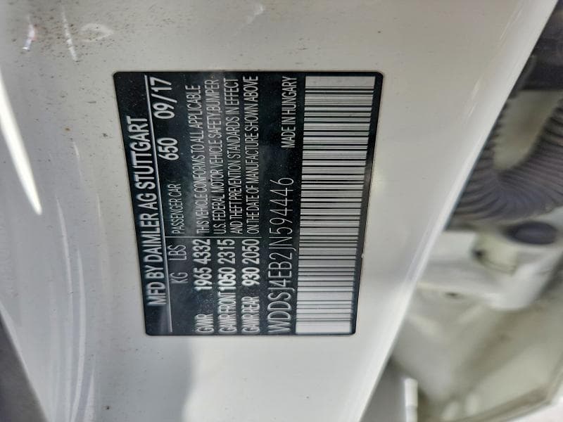 2018 MERCEDES-BENZ CLA 250 250 12