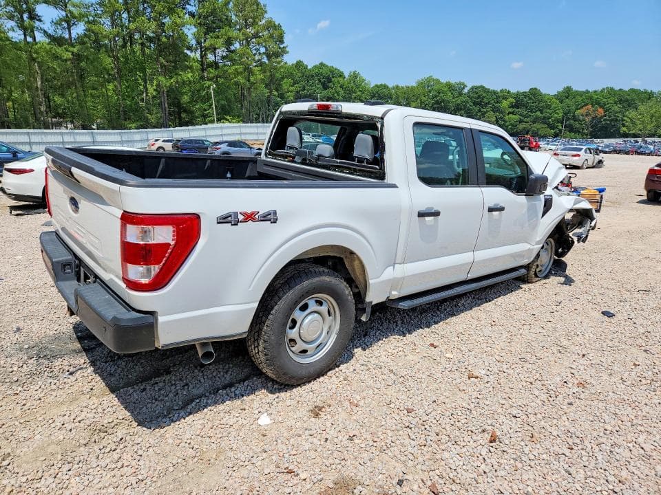 2023 FORD F150 XL 4WD 5.0L V8 CREW CAB 3