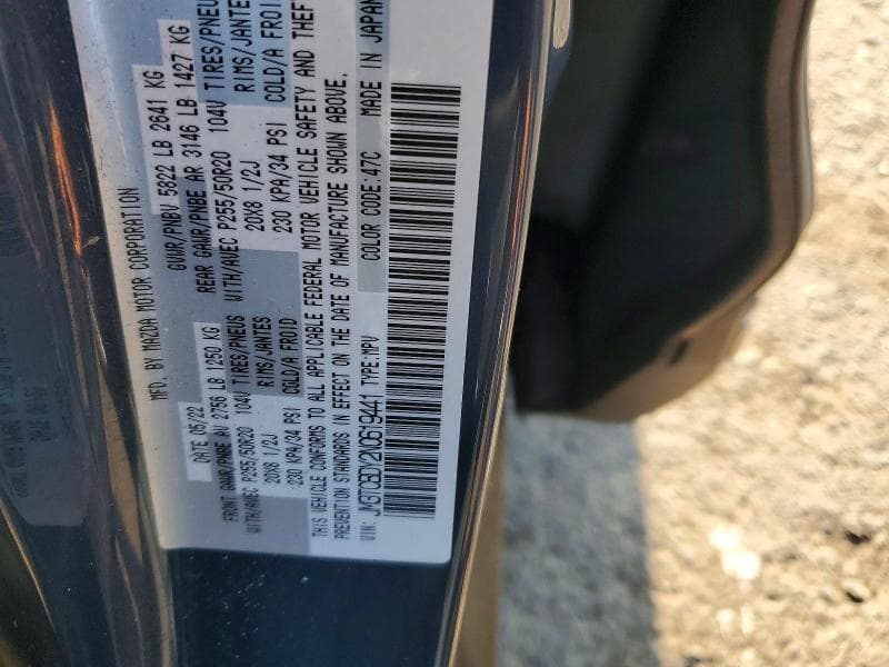 2022 MAZDA CX-9 GRAND TOURING 13