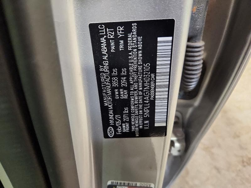 2021 HYUNDAI ELANTRA SE 12