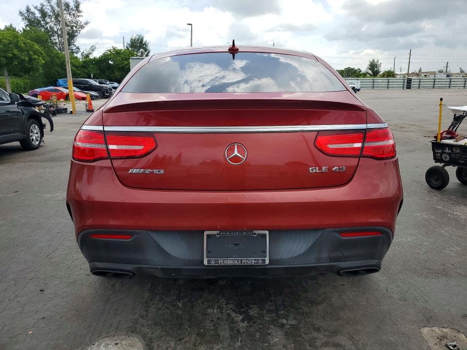 2019 MERCEDES-BENZ GLE COUPE 43 AMG 6