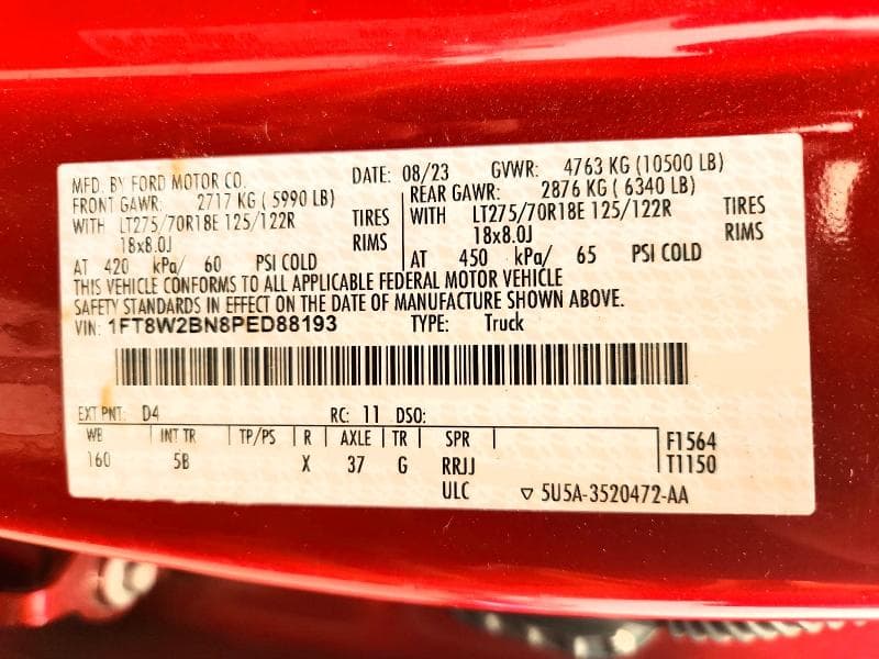 2023 FORD F250 SUPER DUTY 13