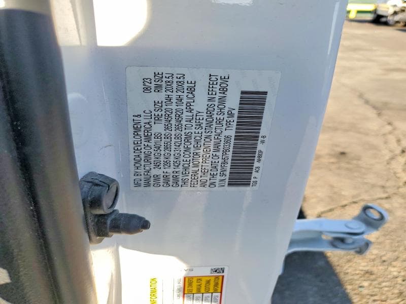 2023 HONDA PASSPORT EXL 13