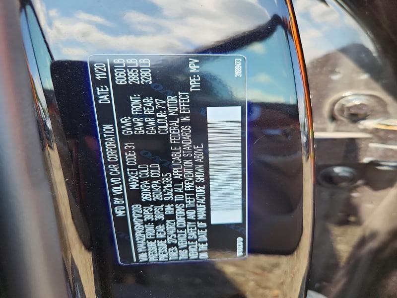 2021 VOLVO XC90 T6 MOMENTUM 13