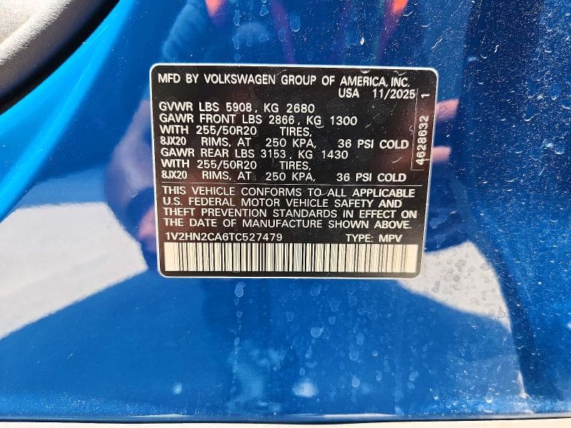 2026 VOLKSWAGEN ATLAS SE SE 13