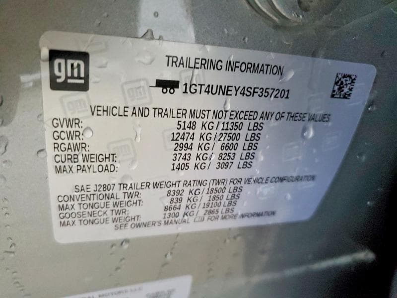 2025 GMC SIERRA K2500 SLT K2500 SLT 12