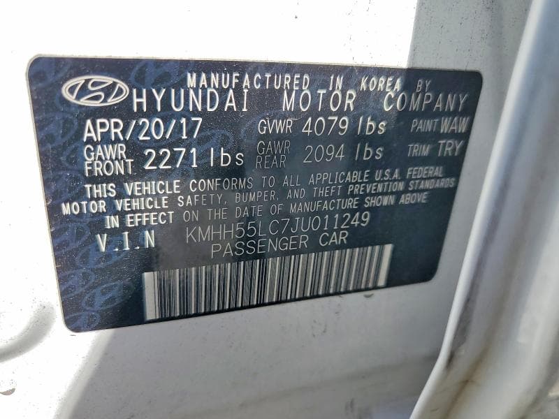 2018 HYUNDAI ELANTRA GT SPORT 12