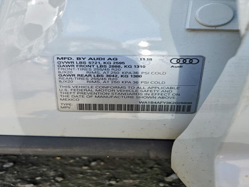 2019 AUDI SQ5 PREMIUM PLUS 12