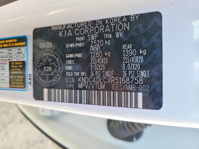 2024 KIA EV6 GT LINE 14