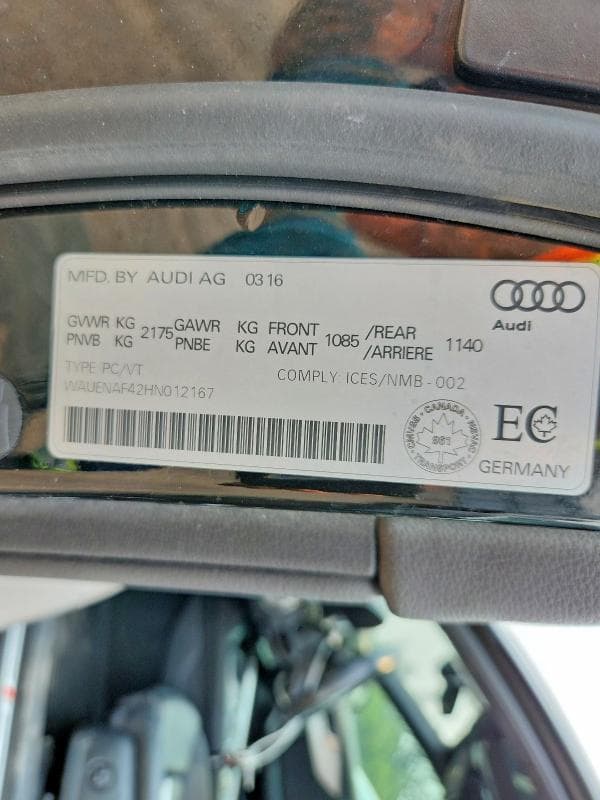 2017 AUDI A4 PREMIUM PLUS 13