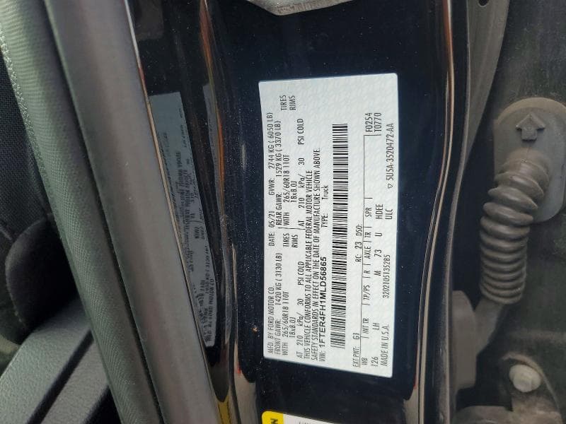 2021 FORD RANGER XL 13
