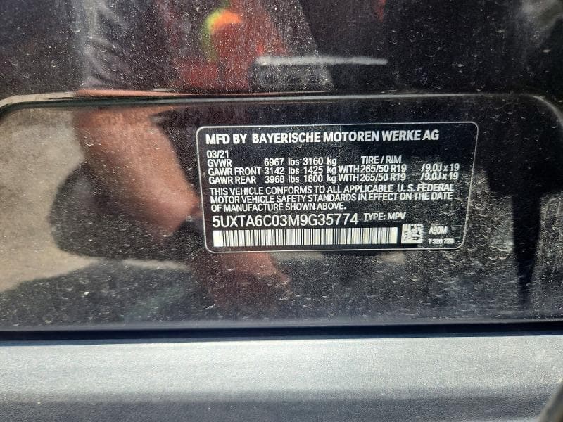 2021 BMW X5 XDRIVE45E 13