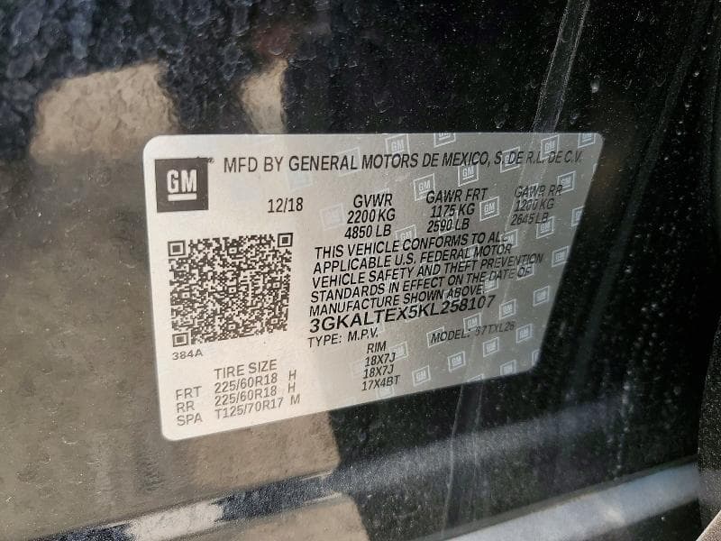 2019 GMC TERRAIN SLE SLE 14