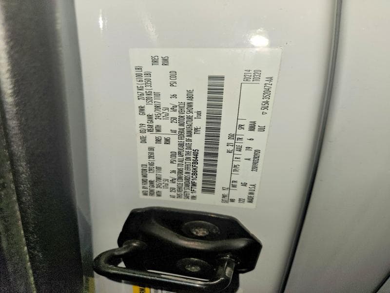 2019 FORD F150 12