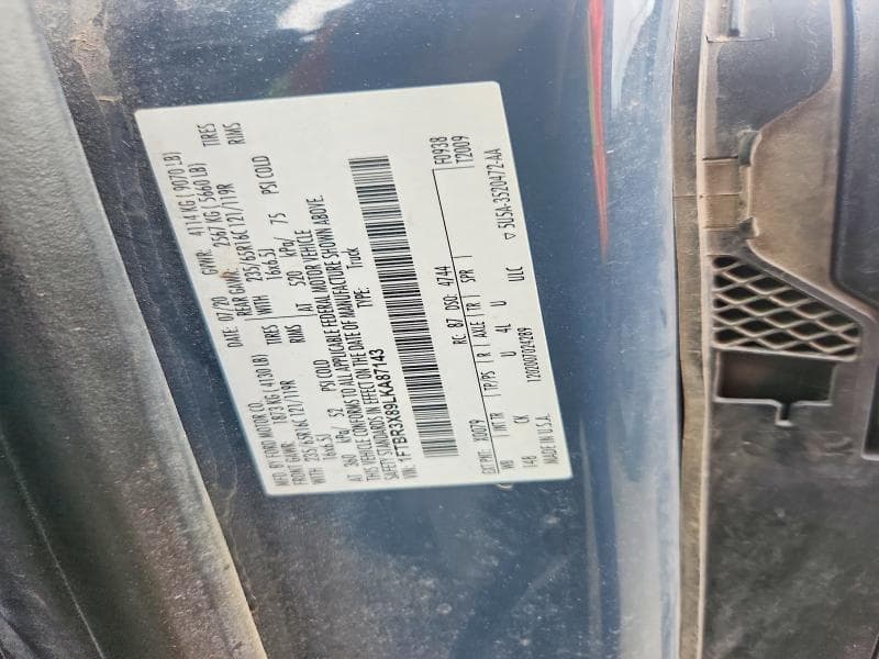 2020 FORD TRANSIT 250 DELIVERY VAN 12