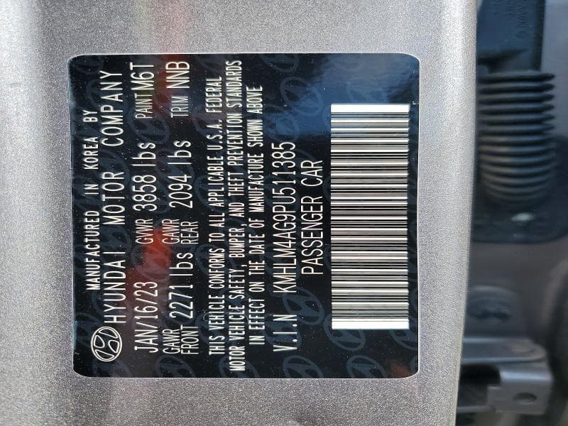 2023 HYUNDAI ELANTRA SEL 12