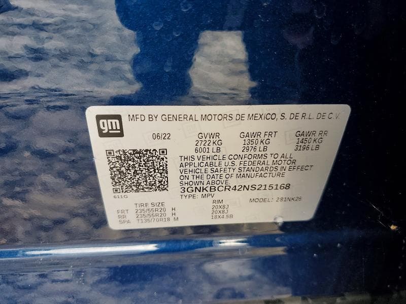 2022 CHEVROLET BLAZER 2LT 13