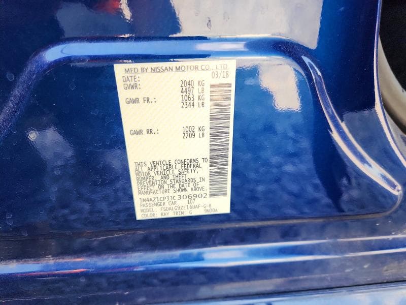 2018 NISSAN LEAF SL 12