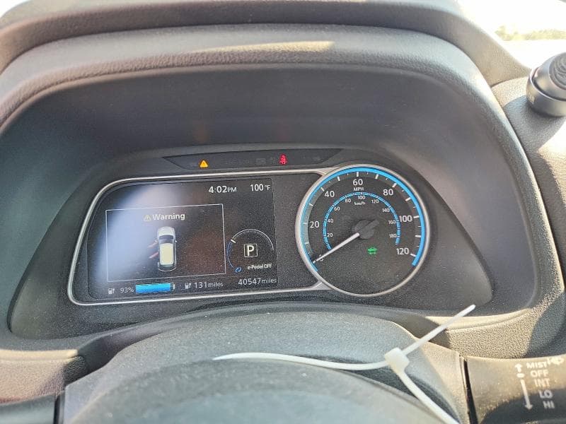 2018 NISSAN LEAF SL 9