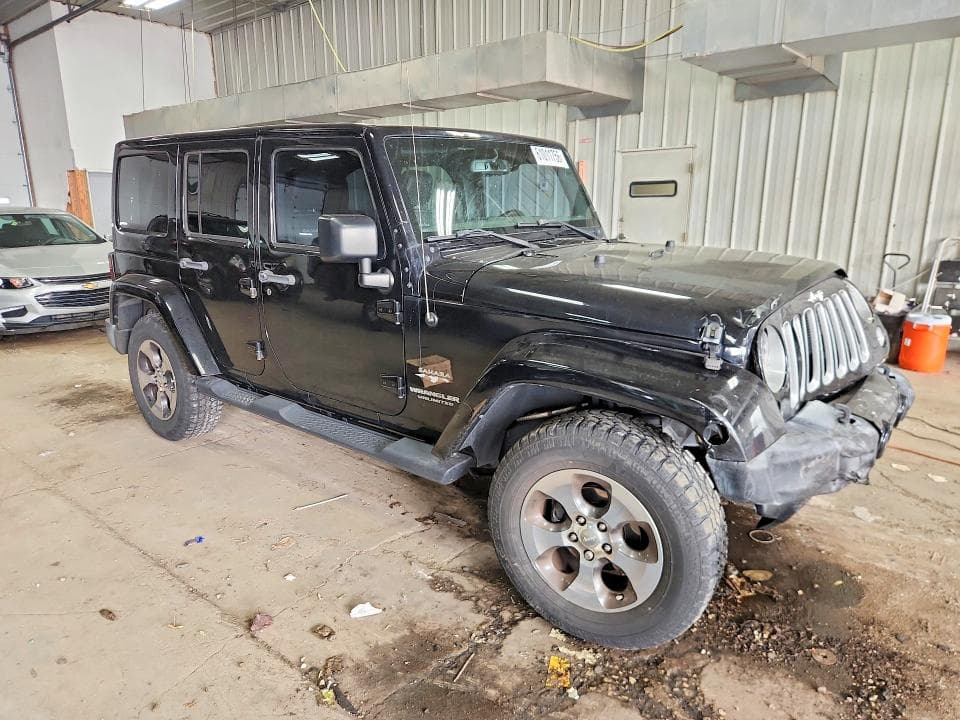 2017 JEEP WRANGLER UNLIMITED SAHARA 4