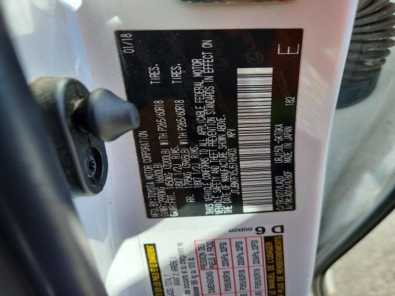 2018 LEXUS GX 460 460 13