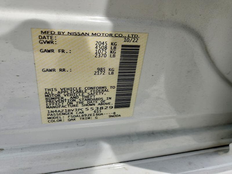 2023 NISSAN LEAF S S 13